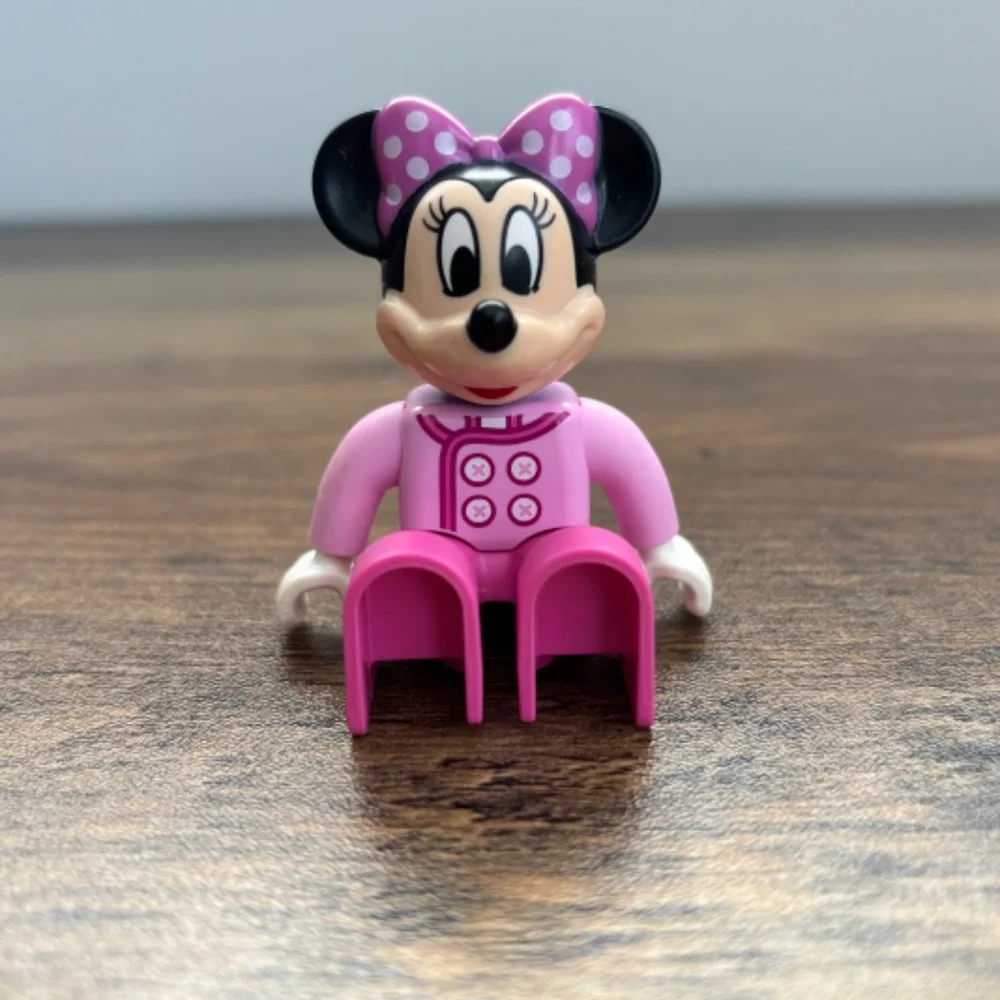 LEGO Duplo Disney MINNIE MOUSE Birthday Figure 10873 Pink Pants Toy Cake Topper - Picture 6 of 6